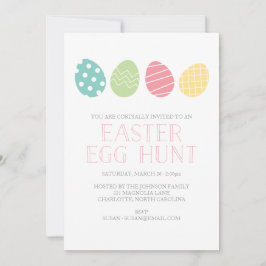 Party Einladung der Ostereijagd