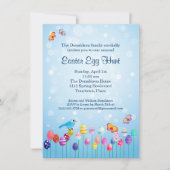 Party Einladung der Ostergarteneier (Vorderseite)