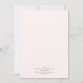 Party Einladung der Quirky-Lady-Rente (Rückseite)