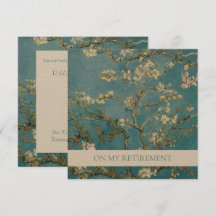  PARTY EINLADUNG DER RENTENRÜSTUNG: Van Gogh