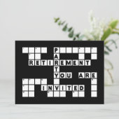 PARTY EINLADUNG DER RÜCKZAHLUNG - KREUZWERT (Stehend Vorderseite)