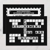 PARTY EINLADUNG DER RÜCKZAHLUNG - KREUZWERT (Vorne/Hinten)