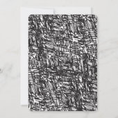 Party Einladung der Scheidung endlich frei (Rückseite)