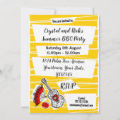 Party Einladung der Souvenirgruppe (Rückseite)