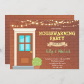 Party Einladung der Türwärmung (Vorne/Hinten)