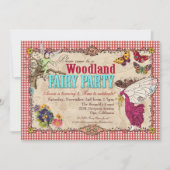 Party Einladung der Waldlandwirtschaft (Vorderseite)