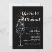 Party Einladung der Weinrente (Vorderseite)