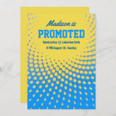 Party Einladung der Werbeaktion (Vorne/Hinten)