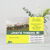 Party Einladung der Zugmaschine: Traktoren Galore (Stehend Vorderseite)