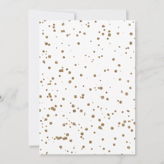 Party Einladung des (Rückseite)