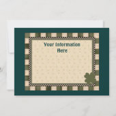 Party Einladung des 2. (Rückseite)