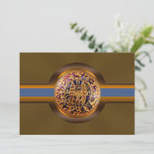 Party Einladung des ägyptischen Königs (Stehend Vorderseite)