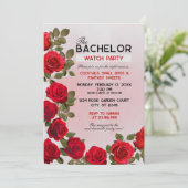 Party Einladung des Bachelors, Größe: 5" x 7" (Stehend Vorderseite)
