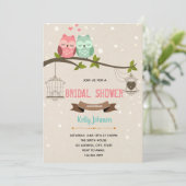 Party Einladung des Brautparty (Stehend Vorderseite)