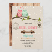 Party Einladung des Brautparty (Vorne/Hinten)