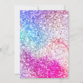 Party Einladung des Eis-Geschlechts (Rückseite)