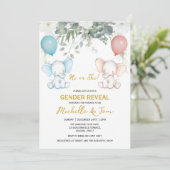 Party Einladung des Elefanten (Stehend Vorderseite)