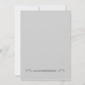 Party Einladung des Elefanten (Rückseite)