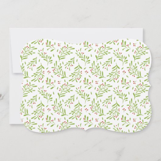 Party Einladung des Geschlechts (Rückseite)