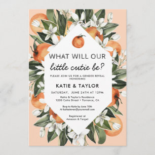 Party Einladung des Geschlechts Kleine Süsse