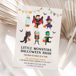 Party Einladung des Halloween-Kostüms, Geburtstag