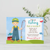 Party Einladung des Kindergeburtstags (Stehend Vorderseite)