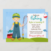 Party Einladung des Kindergeburtstags (Vorne/Hinten)