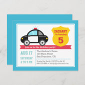 Party Einladung des Kindergeburtstags (Vorne/Hinten)