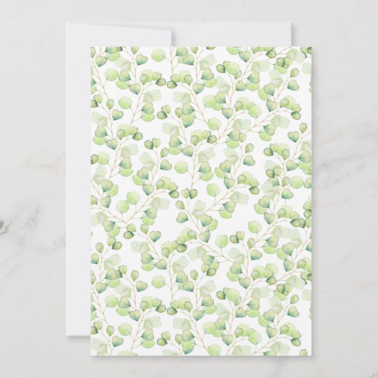 Party Einladung des Koala-Bärengeschlechts (Rückseite)