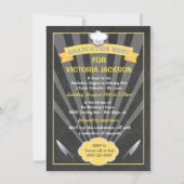 Party Einladung des kulinarischen Degree Abschluss (Vorderseite)