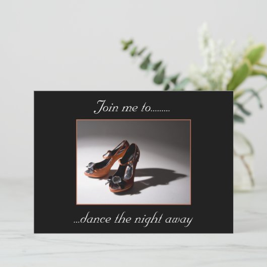 Party Einladung des Nachtschwärms (Stehend Vorderseite)