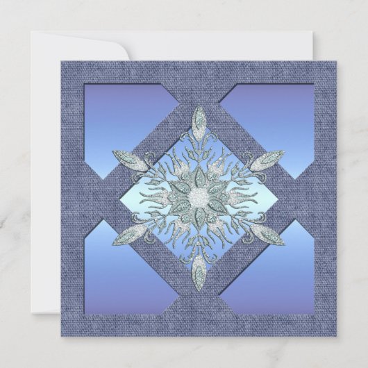 Party Einladung des neuen Jahres Tages (Vorderseite)