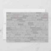 Party Einladung des niedlichen Ritters (Rückseite)