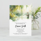 Party Einladung des Ruhestands (Stehend Vorderseite)