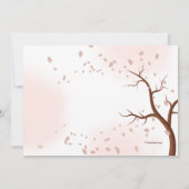 Party Einladung des Valentinstag in der Liebe (Rückseite)