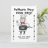 Party Einladung des Vaters (Stehend Vorderseite)