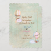 Party Einladung des Warngeschlechts für Spoiler (Vorne/Hinten)