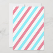 Party Einladung des weiblichen Geschlechts (Rückseite)