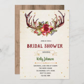 Party Einladung des WeihnachtsBrautparty (Vorne/Hinten)