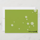 Party Einladung des weißen Elefanten| Rot (Rückseite)