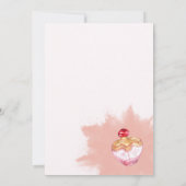 Party Einladung des Wellness-Centers, bestellbarer (Rückseite)