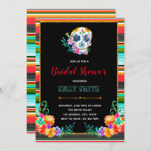 Party Einladung Dia de Los Muertos (Vorne/Hinten)