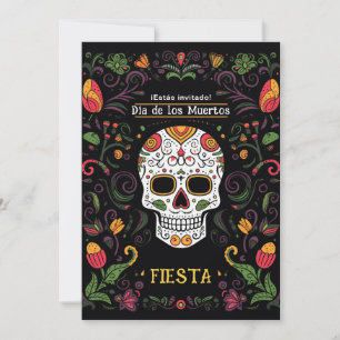 💀 🎉 Party Einladung Día de Muertos