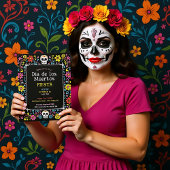 💀 🎉 Party Einladung Día de Muertos