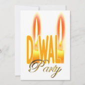 Party Einladung Diwali (Vorderseite)