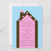 Party Einladung einladen (Rückseite)