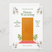 Party Einladung, Einladung zum Haushalt (Vorne/Hinten)