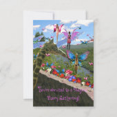 Party Einladung Fee (Fairy) Ansammlung (Vorderseite)