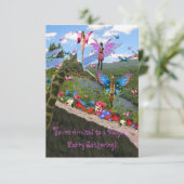 Party Einladung Fee (Fairy) Ansammlung (Stehend Vorderseite)