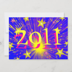 Party Einladung "Feuerwerk 2011"